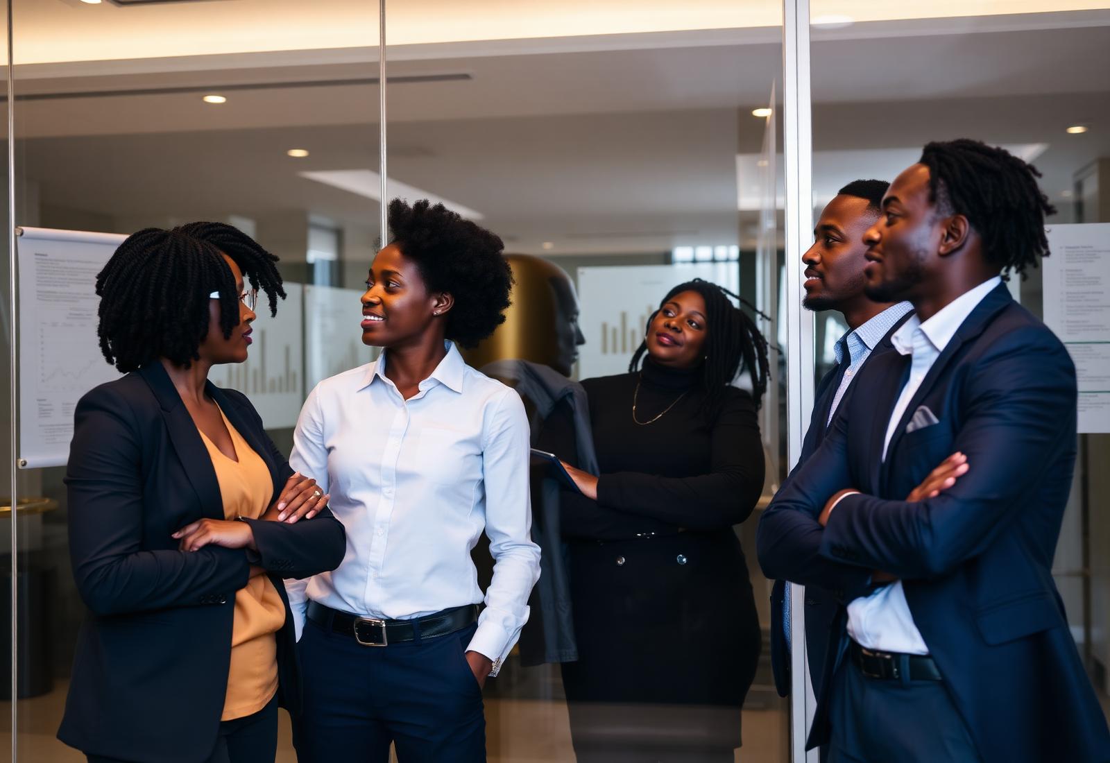 Business consulting team